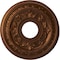 Ekena Millwork Baltimore PVC Medallion (Canopies up to 5 1/4"), 13"OD x 3 1/2"ID x 3/4"P, Metallic Dark Copper CMP13BACDC - alternate 1